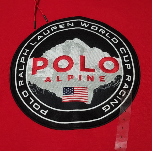 Polo Ralph Lauren Alpine Racing Patch Hoodie - Picture 3 of 6